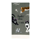Blue Q People I Love Cats Dish Towel - Radar Toys