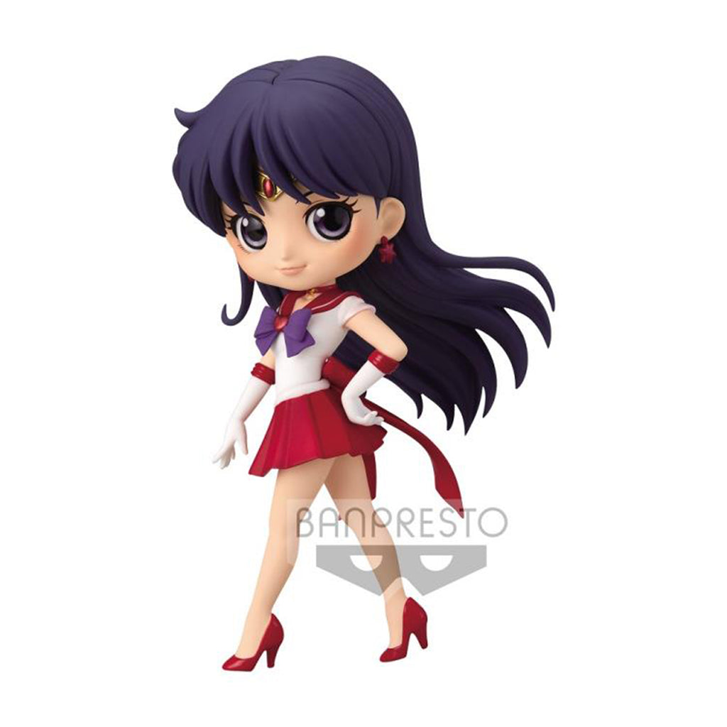 Banpresto Pretty Guardian Sailor Moon Q Posket Super Sailor Mars Ver A Figure