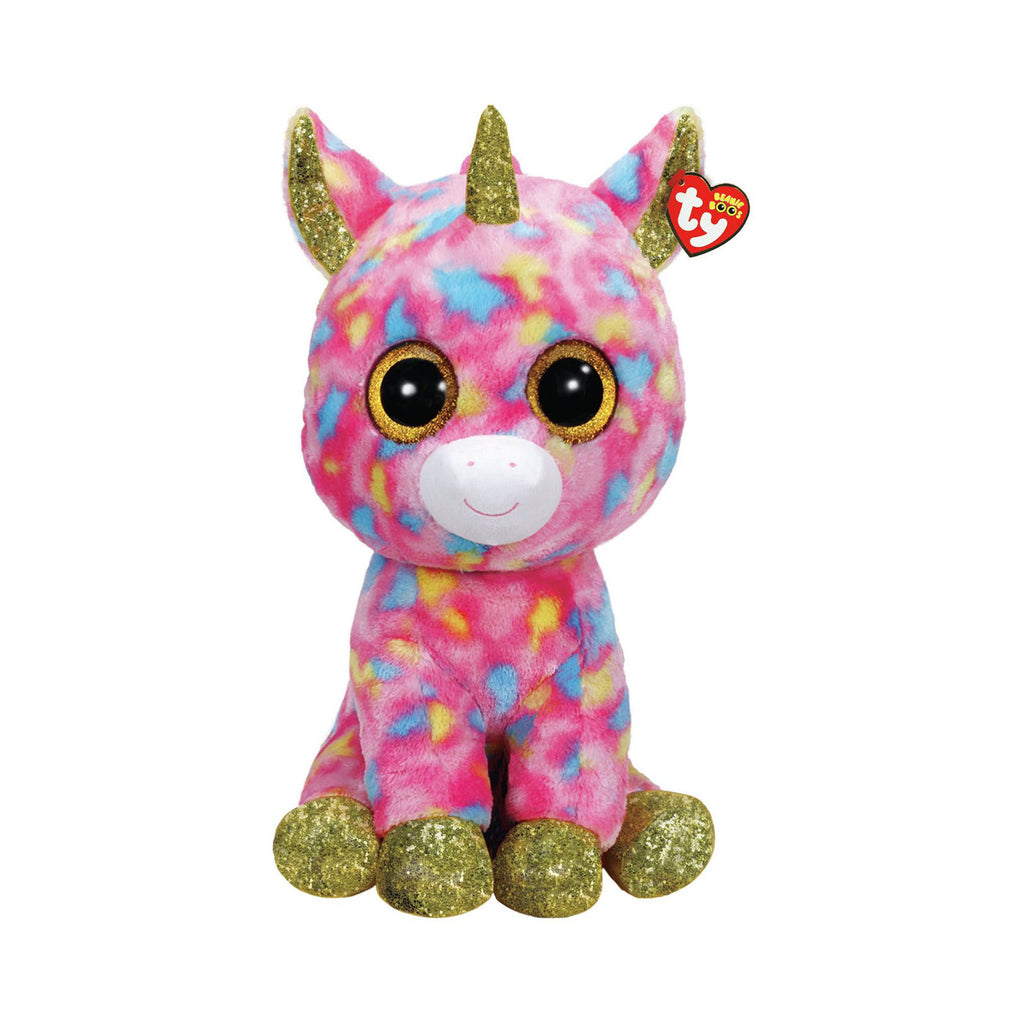Ty Fantasia Unicorn Multicolor 17 Inch Plush Figure
