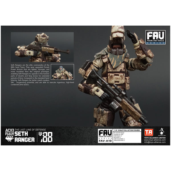 Acid Rain Seth Ranger ST88 Action Figure | Radar Toys