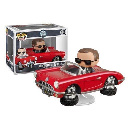 Agents Of Shield POP Rides Director Coulson With Lola Figure - Radar Toys