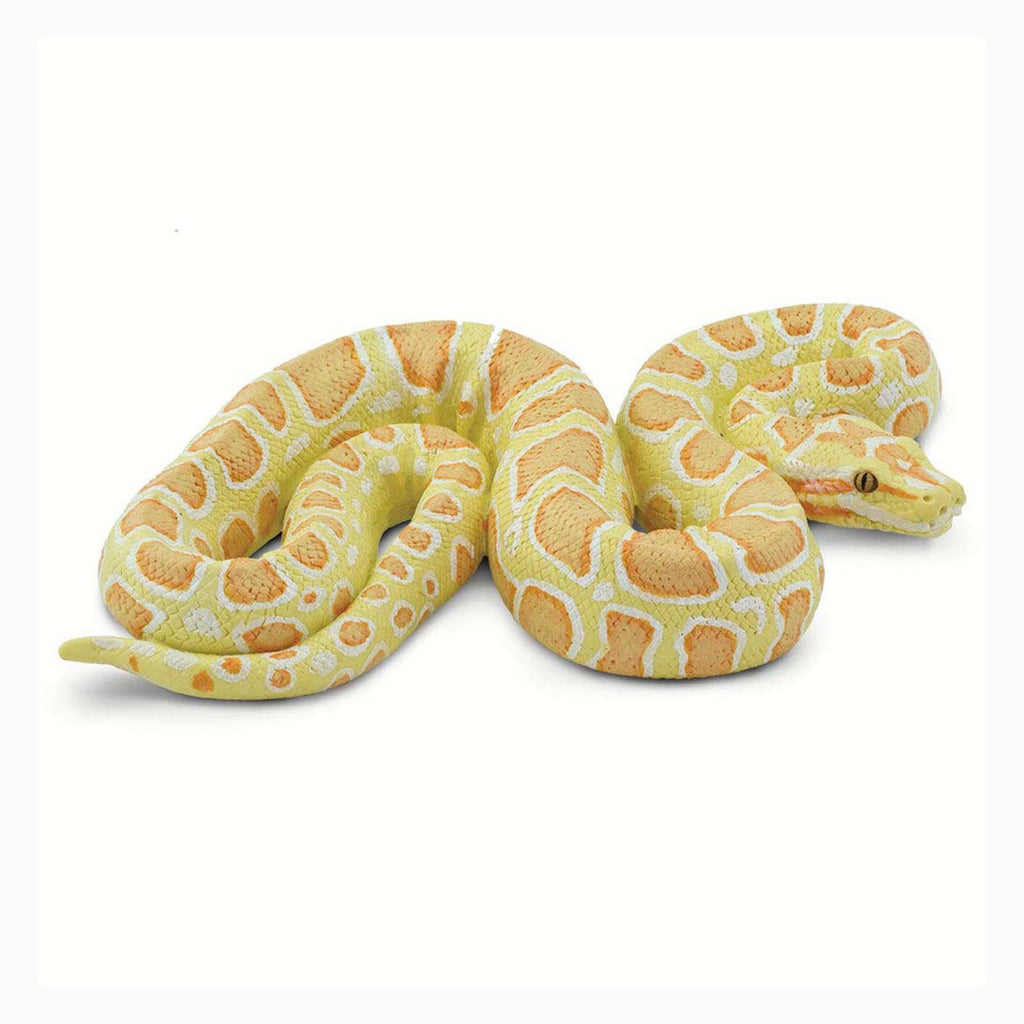 Albino Burmese Python Animal Figure Safari Ltd 100250