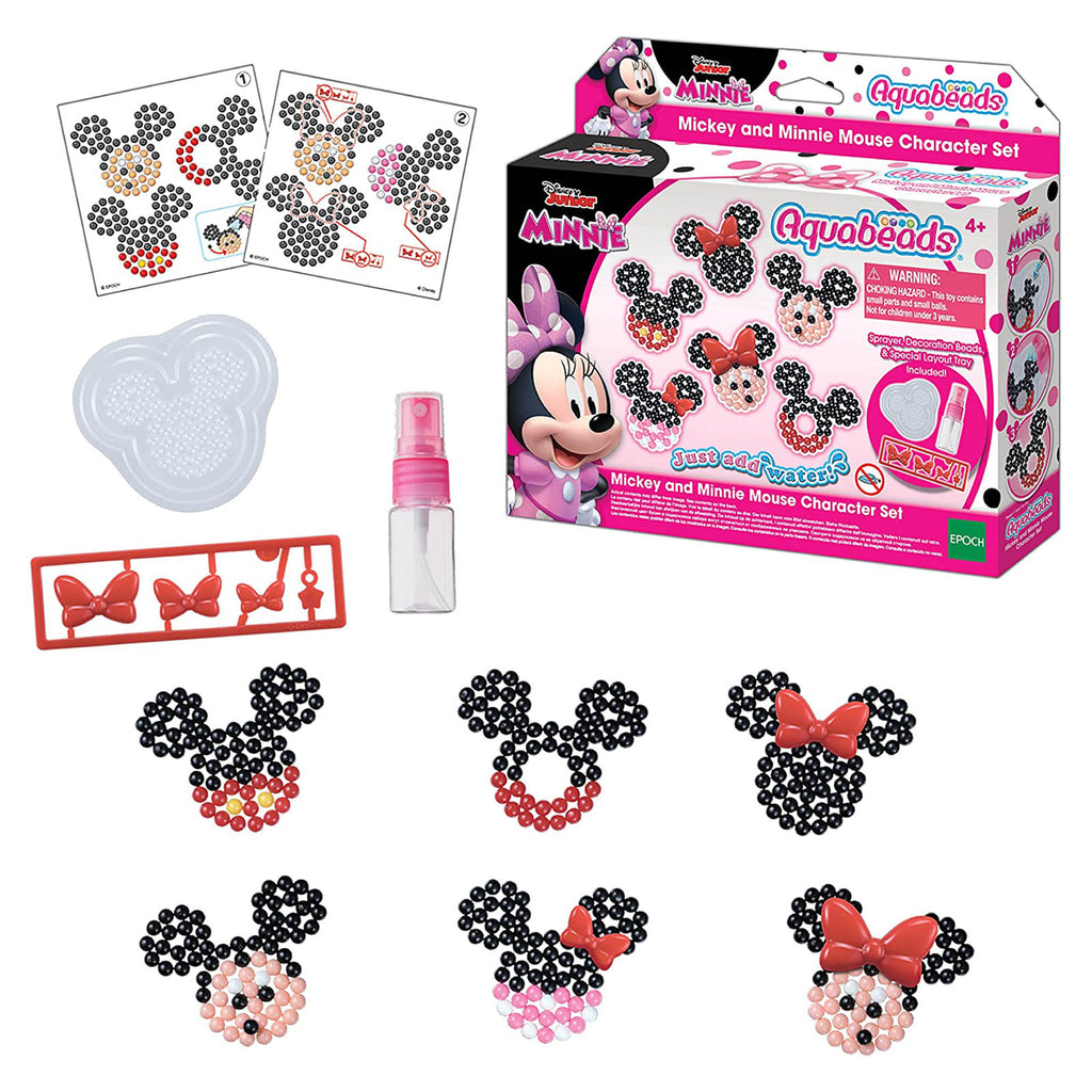 Aquabeads Disney Junior Mickey Minnie Mouse Character Set