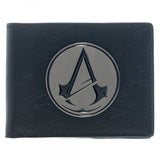 Assassins Creed Unity Black Metal Logo Bi-Fold Wallet - Radar Toys