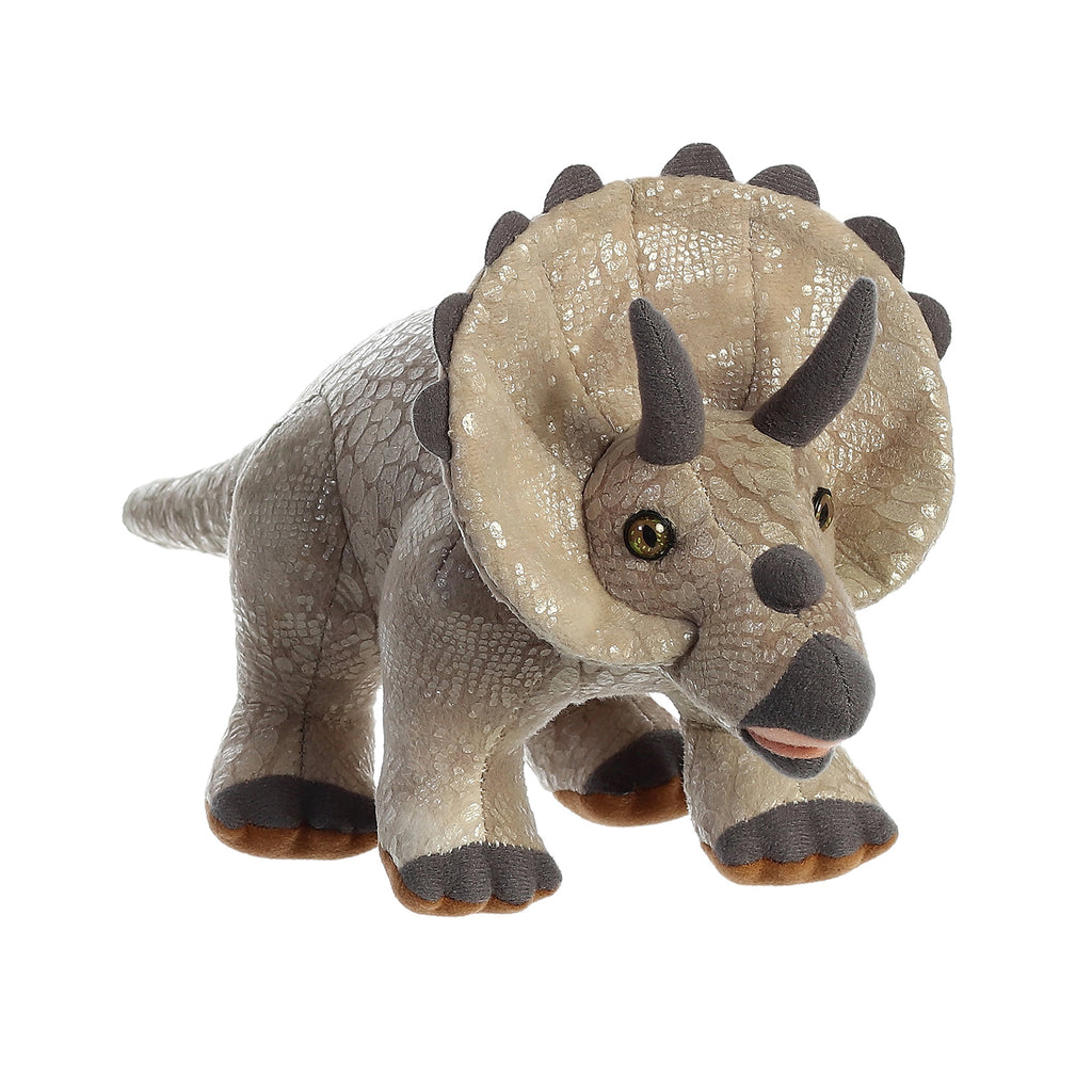 Aurora Dinosaurs Triceratops 13 Inch Plush - Radar Toys