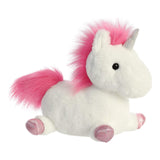 Aurora Macaron Collection DK Pink Unicorn 10 Inch Plush Figure - Radar Toys