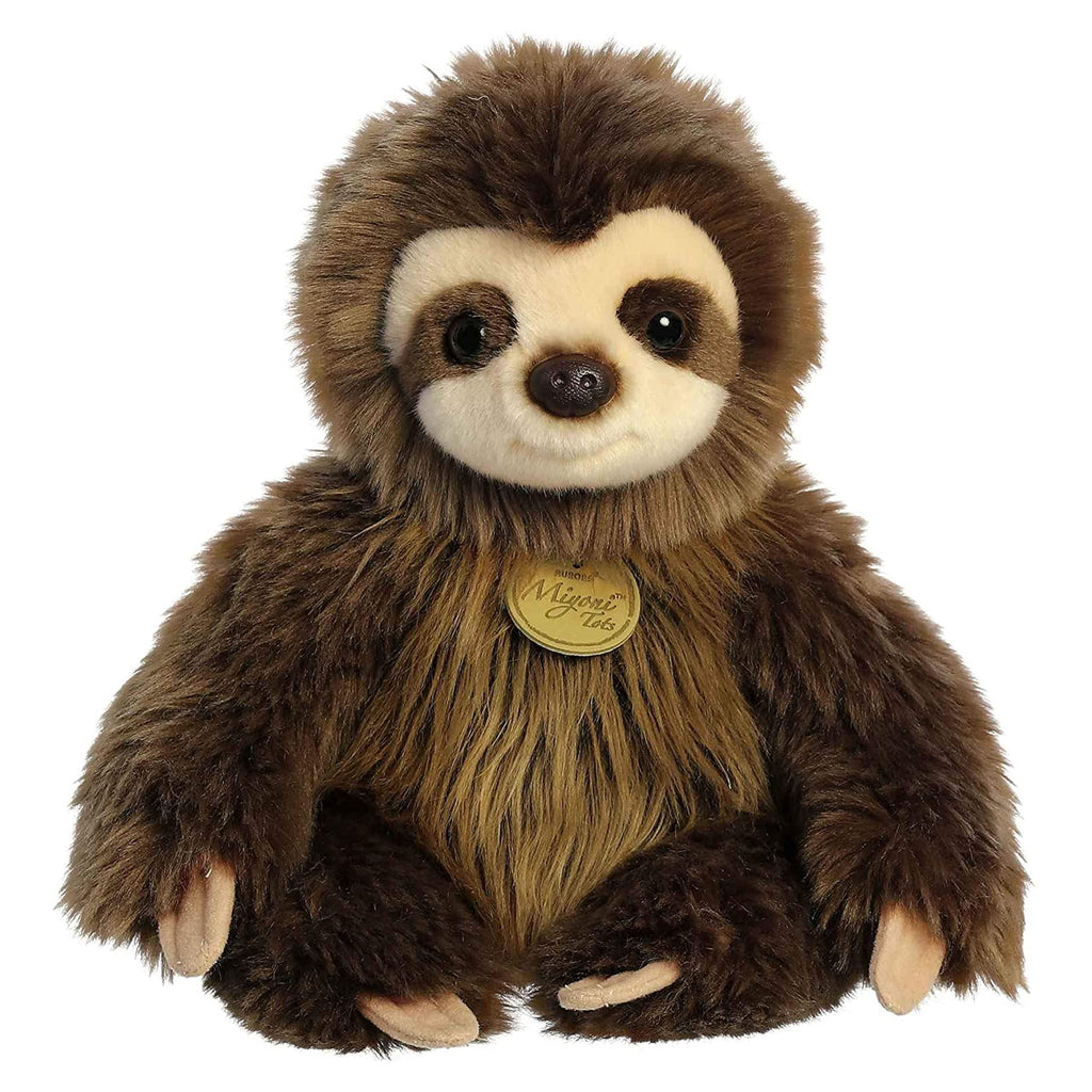 Aurora Miyoni Baby Sloth 8.5 Inch Plush Figure