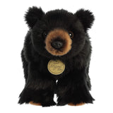 Aurora Miyoni Black Bear Cub 10 Inch Plush Figure - Radar Toys