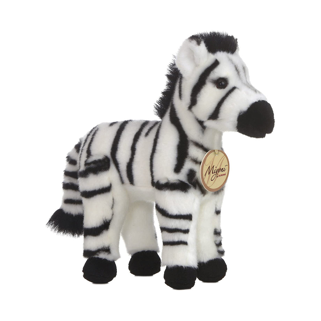 Aurora Miyoni Zebra 11 Inch Plush Figure - Radar Toys