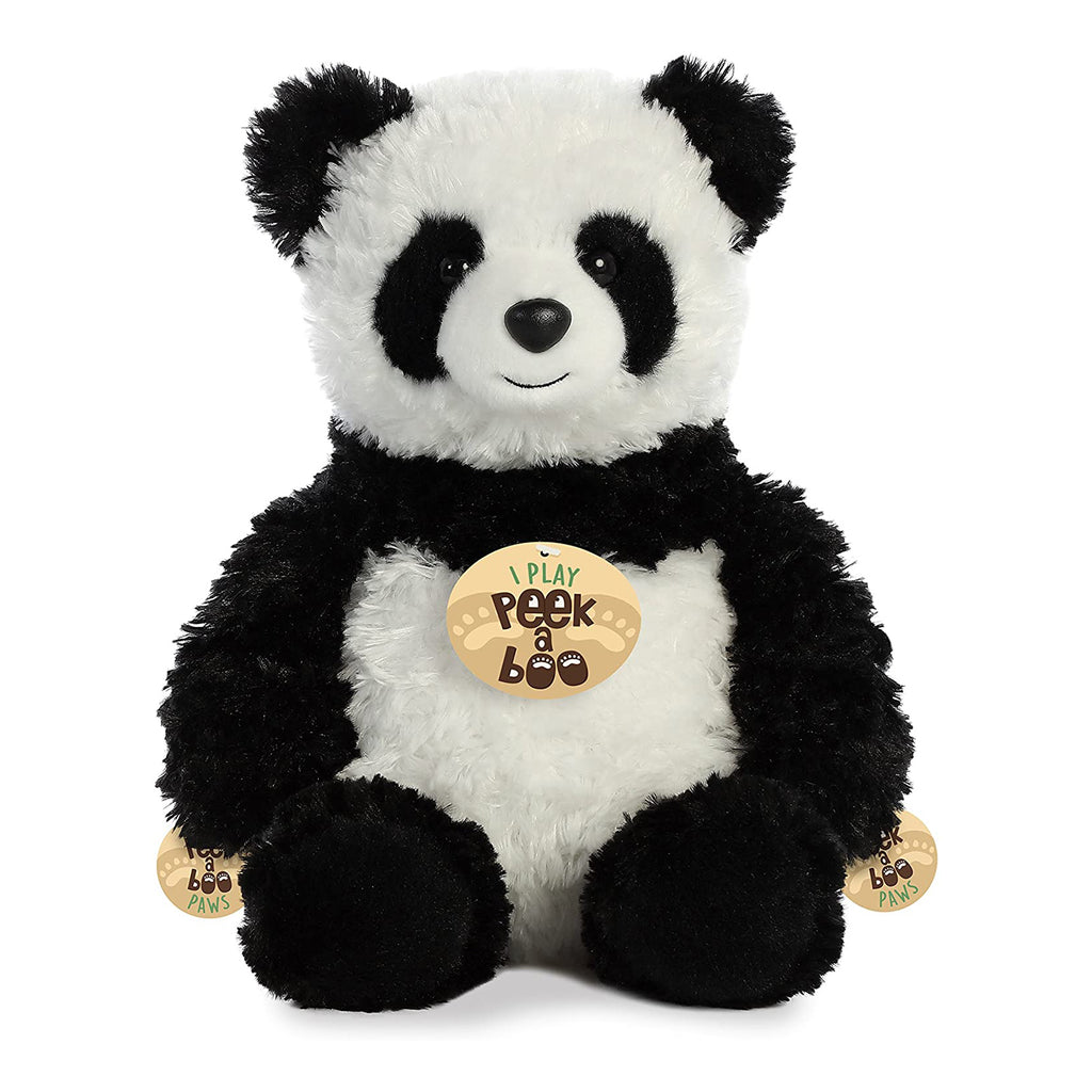 Aurora Peek A Boo Panda 12 Inch Plush Figure