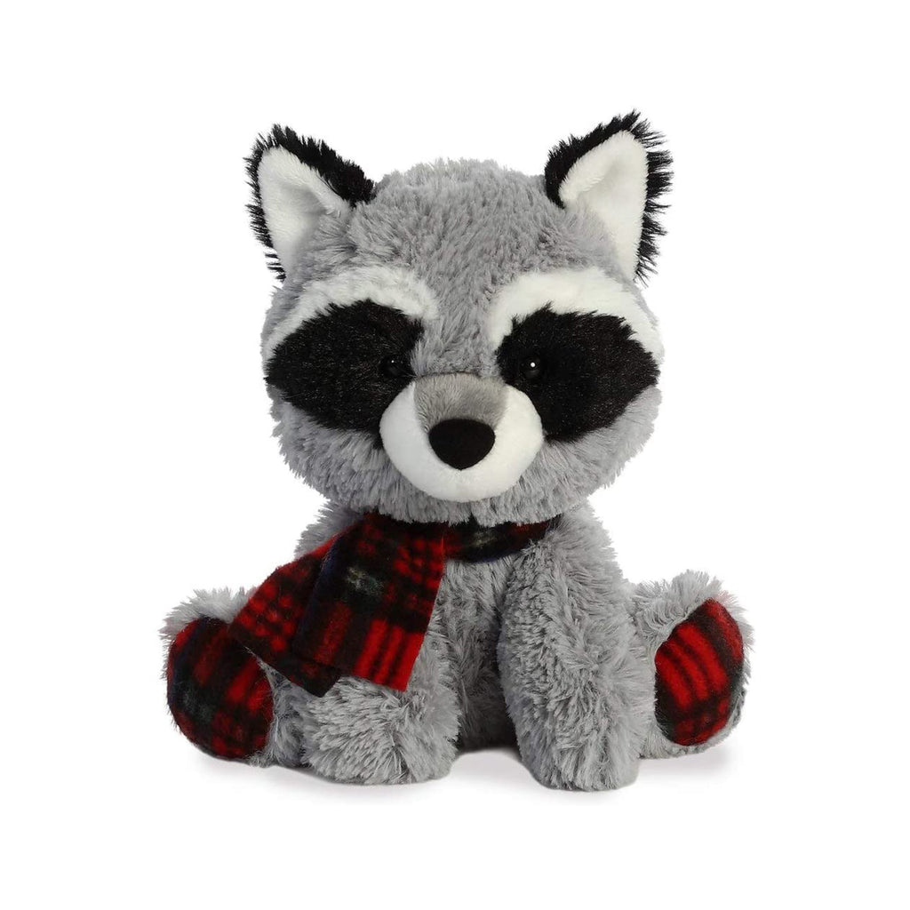 Aurora Pudder D Plaid Raccoon 8 Inch Plush Figure