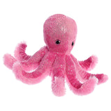 Aurora Sea Sparkles Octavia Octopus Pink 8.5 Inch Plush Figure - Radar Toys