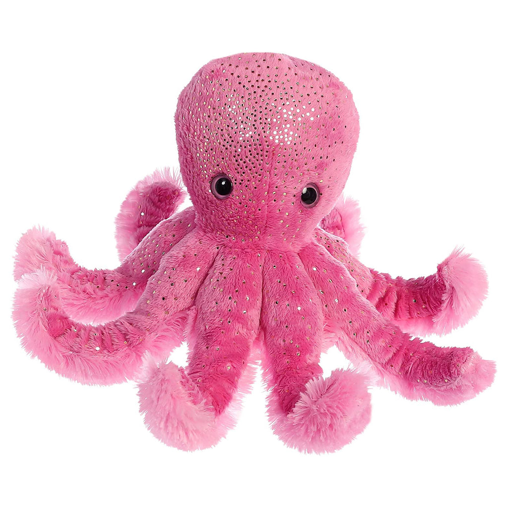 Aurora Sea Sparkles Octavia Octopus Pink 8.5 Inch Plush Figure