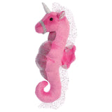 Aurora Sea Sparkles Unicorn Seahorse Pink 8.5 Inch Plush Figure - Radar Toys