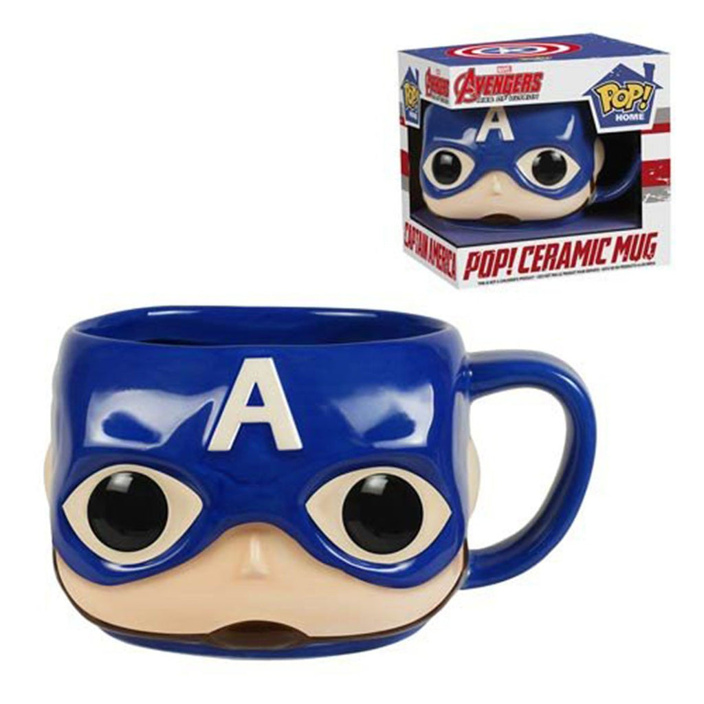 Avengers Age Of Ultron Captain America POP Ceramic Mug - Radar Toys