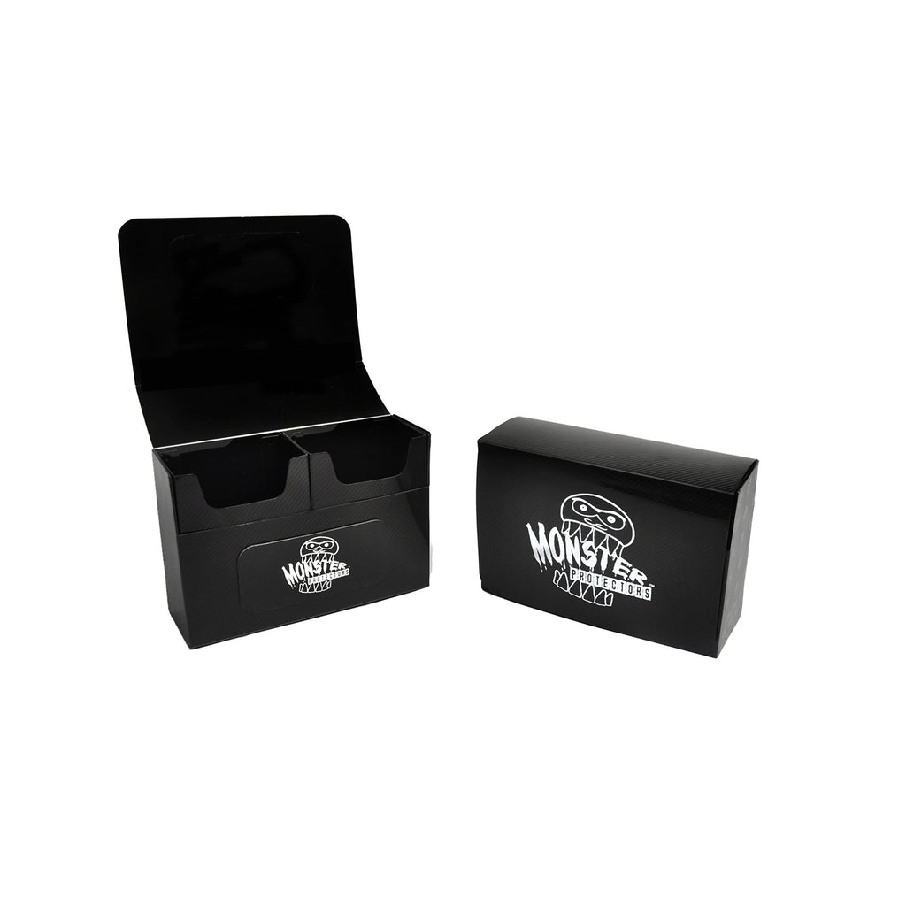 BCW Monster Protectors Double Deck Box Black