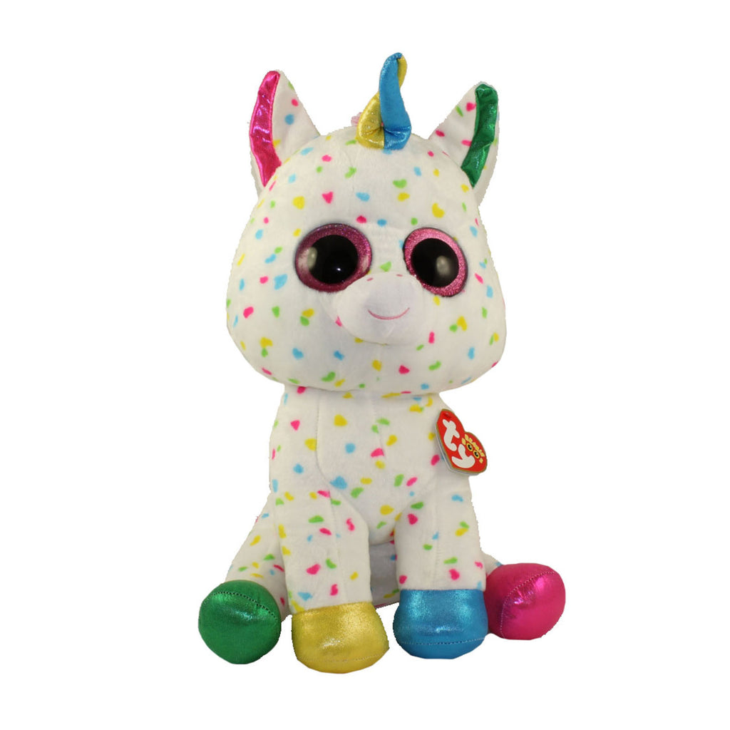 Ty Harmonie Speckled Unicorn 17 Inch Plush Figure