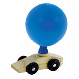 Schylling Classic Balloon Powered Wooden Car - Radar Toys