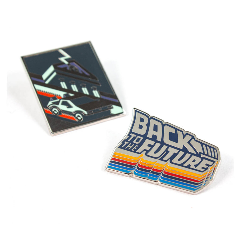 Numskull Pin Kings Back To The Future Enamel Pin Badge Set