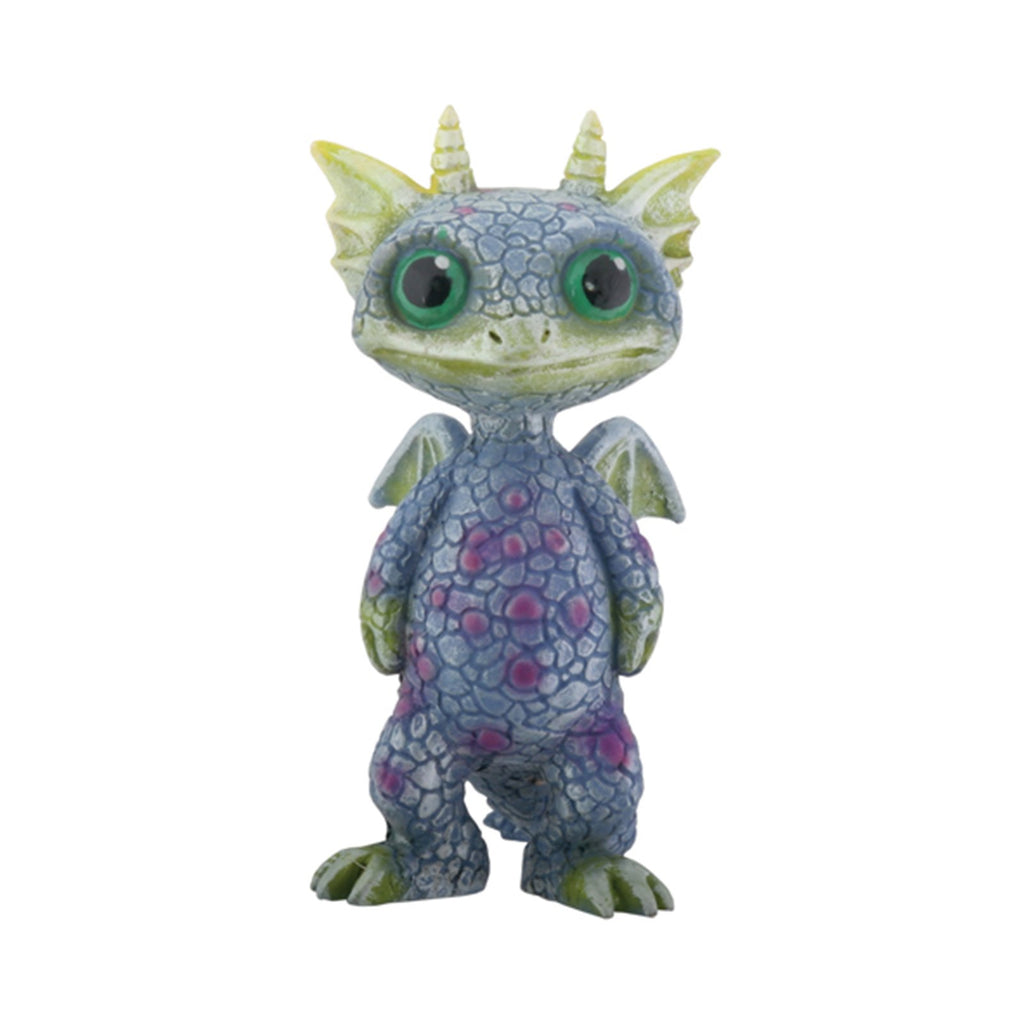 Baby Dragon Blue And Green Summit Collection Resin Figure
