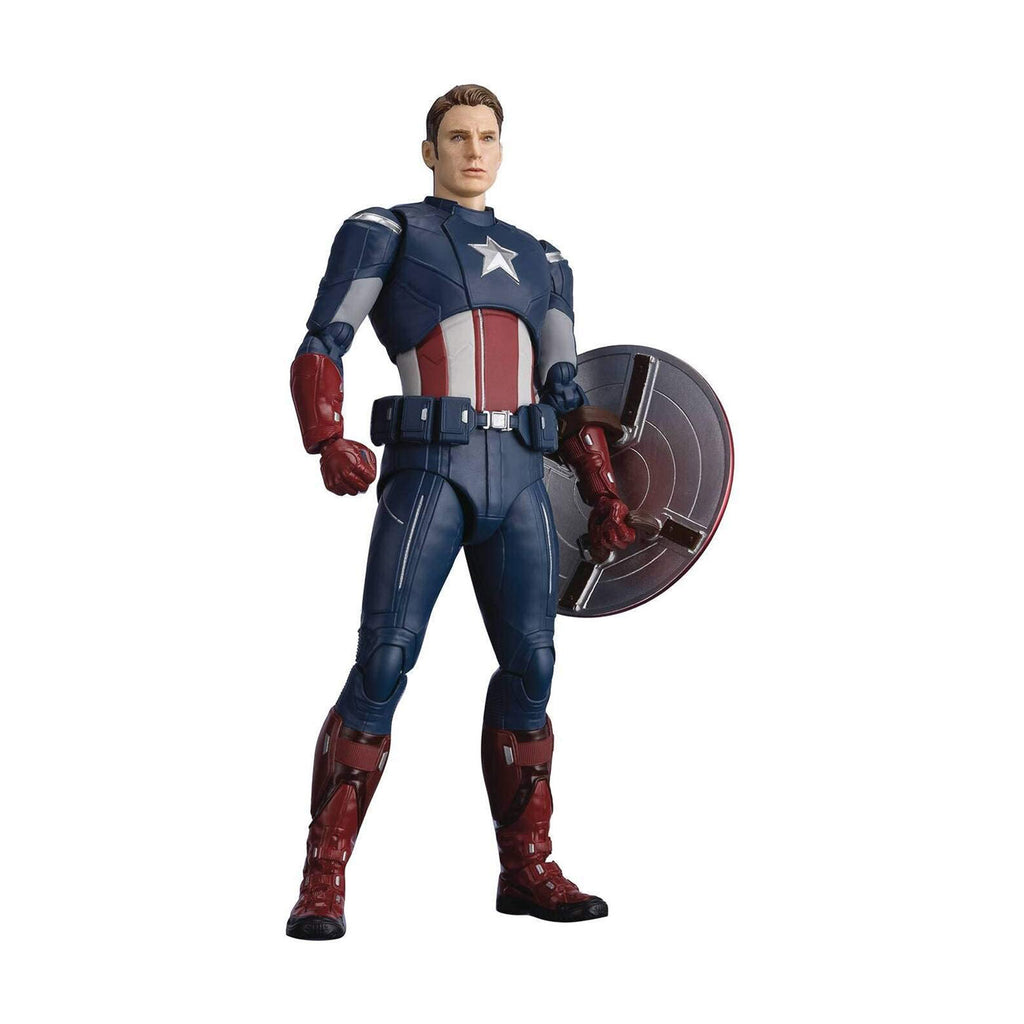 Bandai Marvel Avengers Endgame Captain America Cap Vs Cap SHFiguarts Figure