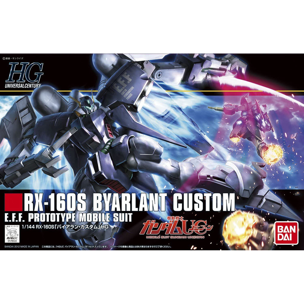 Bandai Universal Century HG RX-160S Byarlant Custom Gundam Model Kit