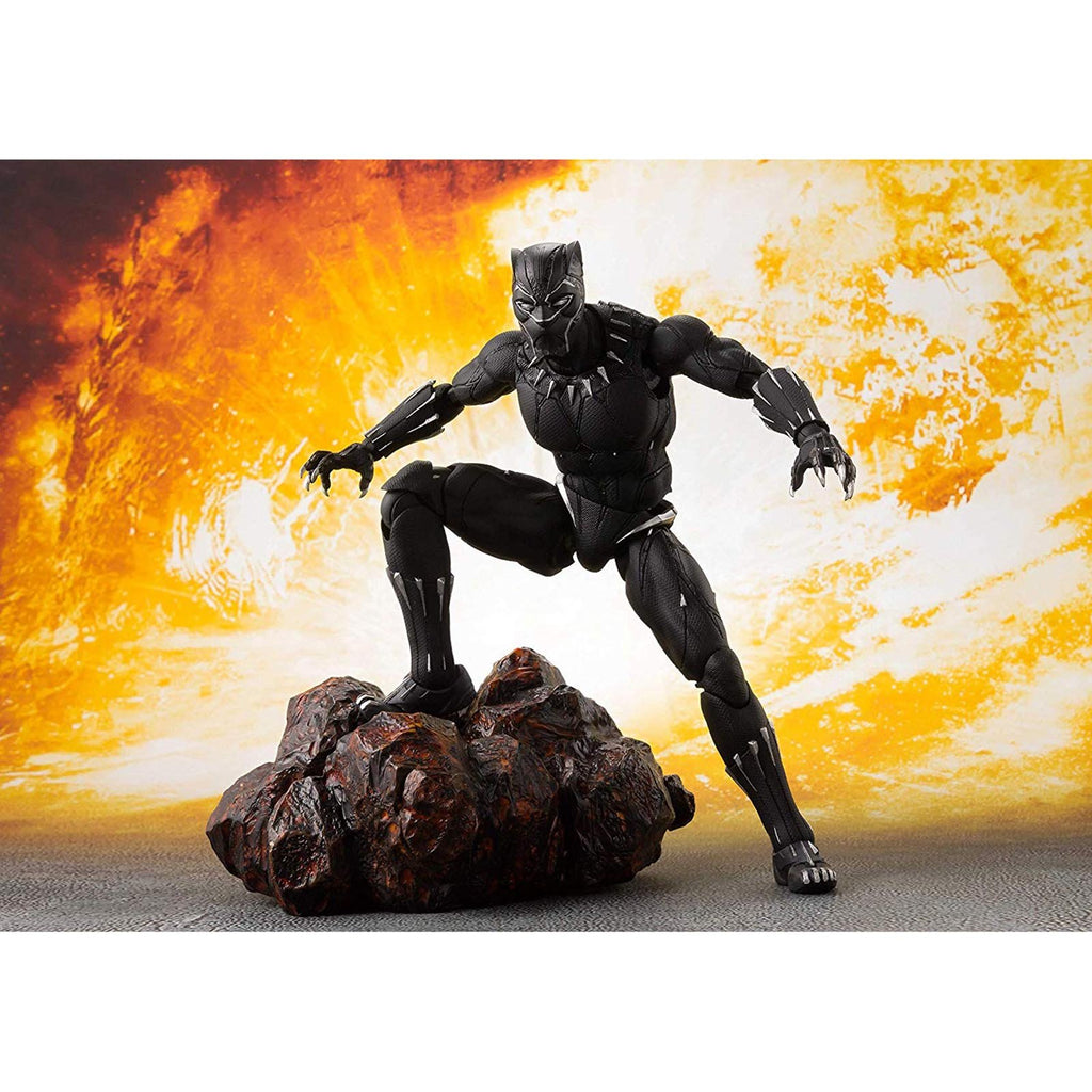 Bandai Avengers Infinity War Black Panther Figuarts Action Figure