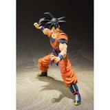 Bandai Dragon Ball Z Goku Raised On Earth Figuarts Action Figure - Radar Toys