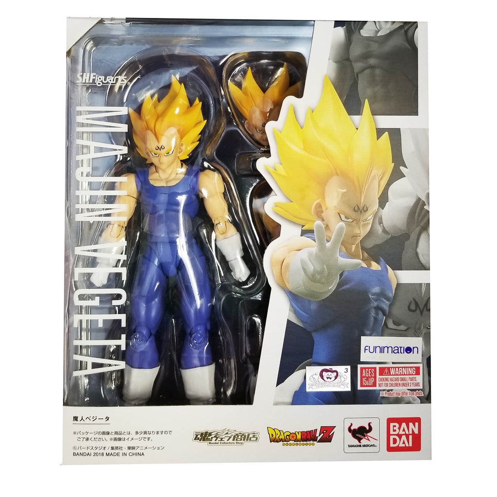 Bandai Dragon Ball Z Majin Vegeta Figuarts Action Figure