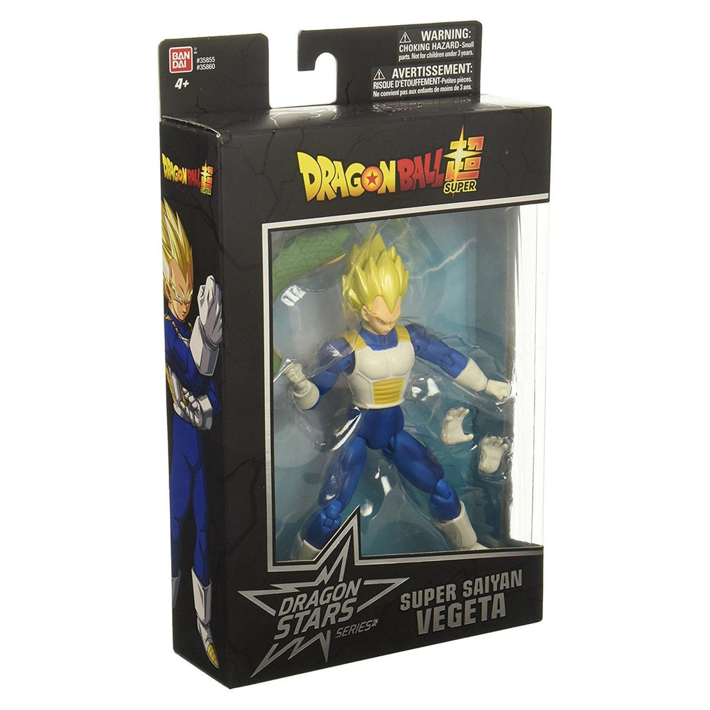 Bandai Dragon Ball Z Super Stars Super Saiyan Vegeta 6 Inch Action Figure