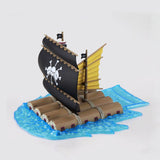 Bandai One Piece Grand Ship Collection Teach's Pirate Ship Model Kit - Radar Toys