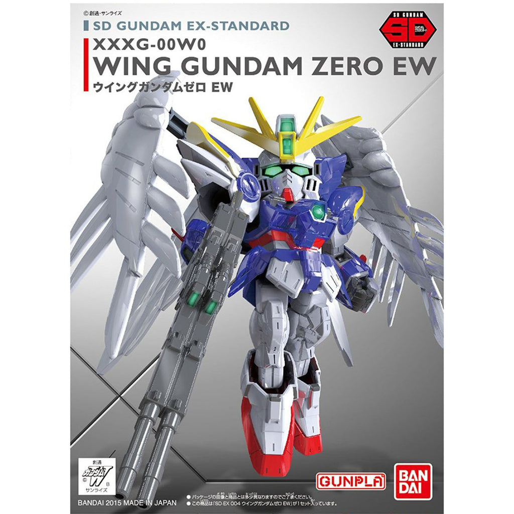Bandai SD Gundam Ex-Standard Wing Gundam Zero EW Model Kit Figure - Radar Toys