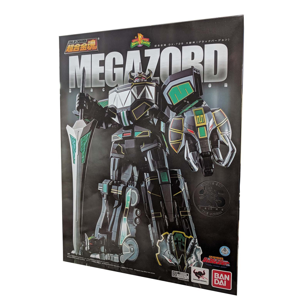 Bandai Soul Of Chogokin Power Rangers SDCC Megazord Black Version Figure
