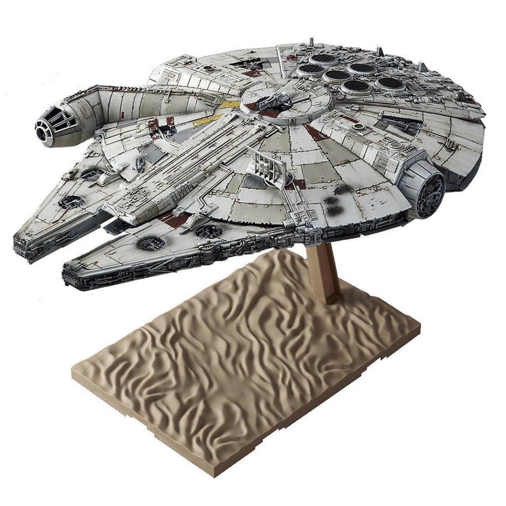 Bandai Star Wars Force Awakens Millennium Falcon 1/144 Scale Model Kit