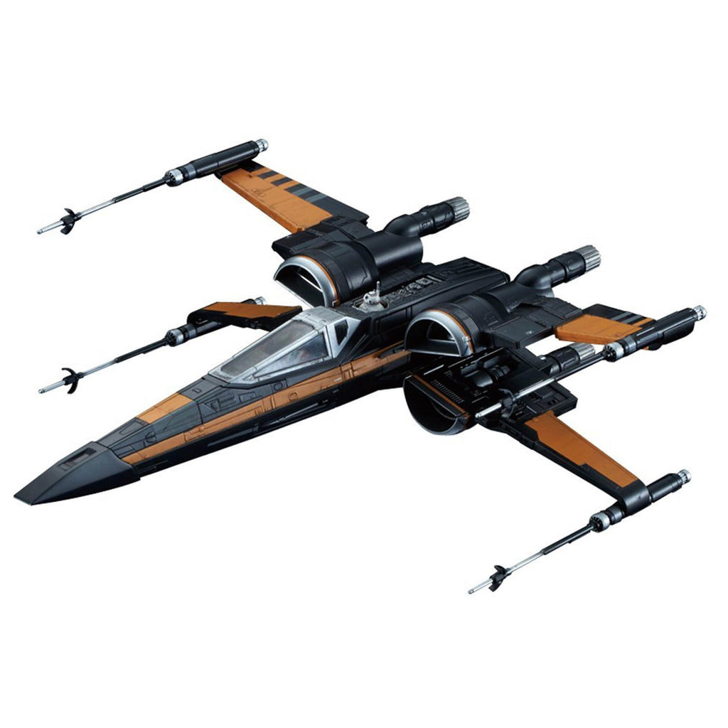Bandai Star Wars Force Awakens Poe's X-Wing Fighter 1/72 Scale Model Kit