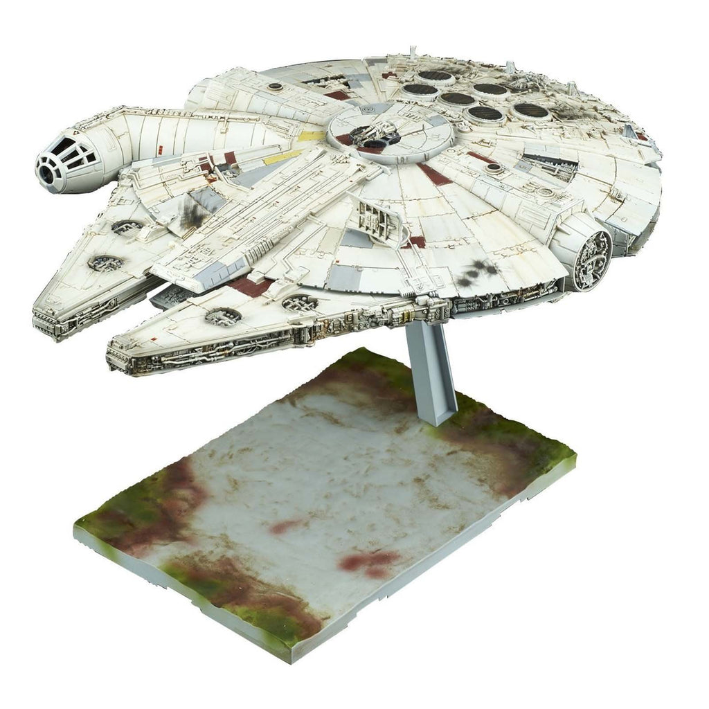 Bandai Star Wars Last Jedi Millennium Falcon 1/144 Scale Model Kit