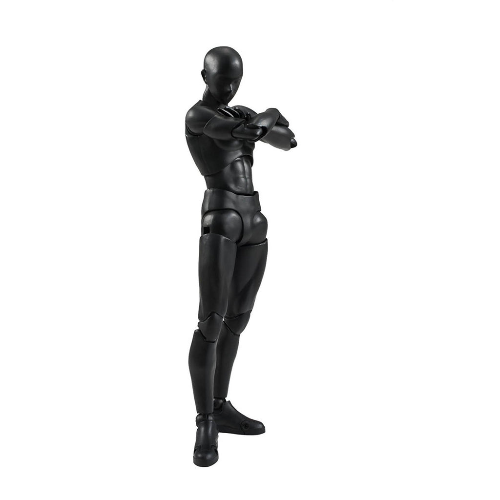 Bandai Tamashii Body Kun Male Solid Black Figuarts Action Figure