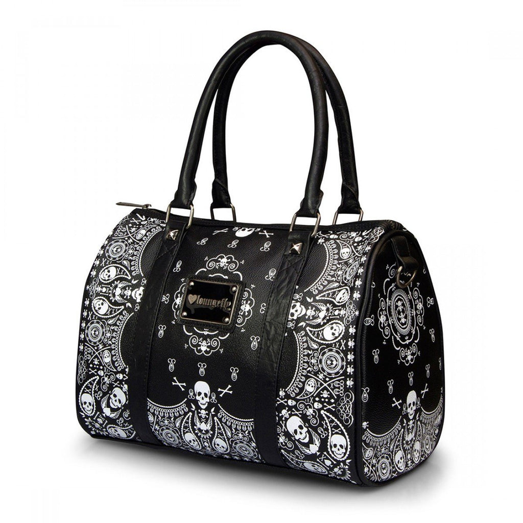 Bandana Skull Purse Duffle Bag