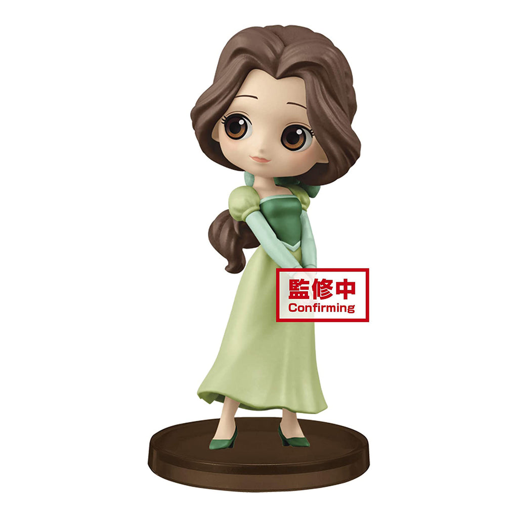 Banpresto Disney Q Posket Beauty And The Beast Belle Green Dress Figure