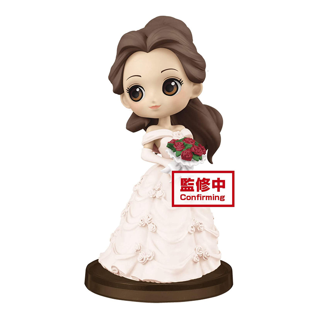 Banpresto Disney Q Posket Beauty And The Beast Belle Pink Dress Figure
