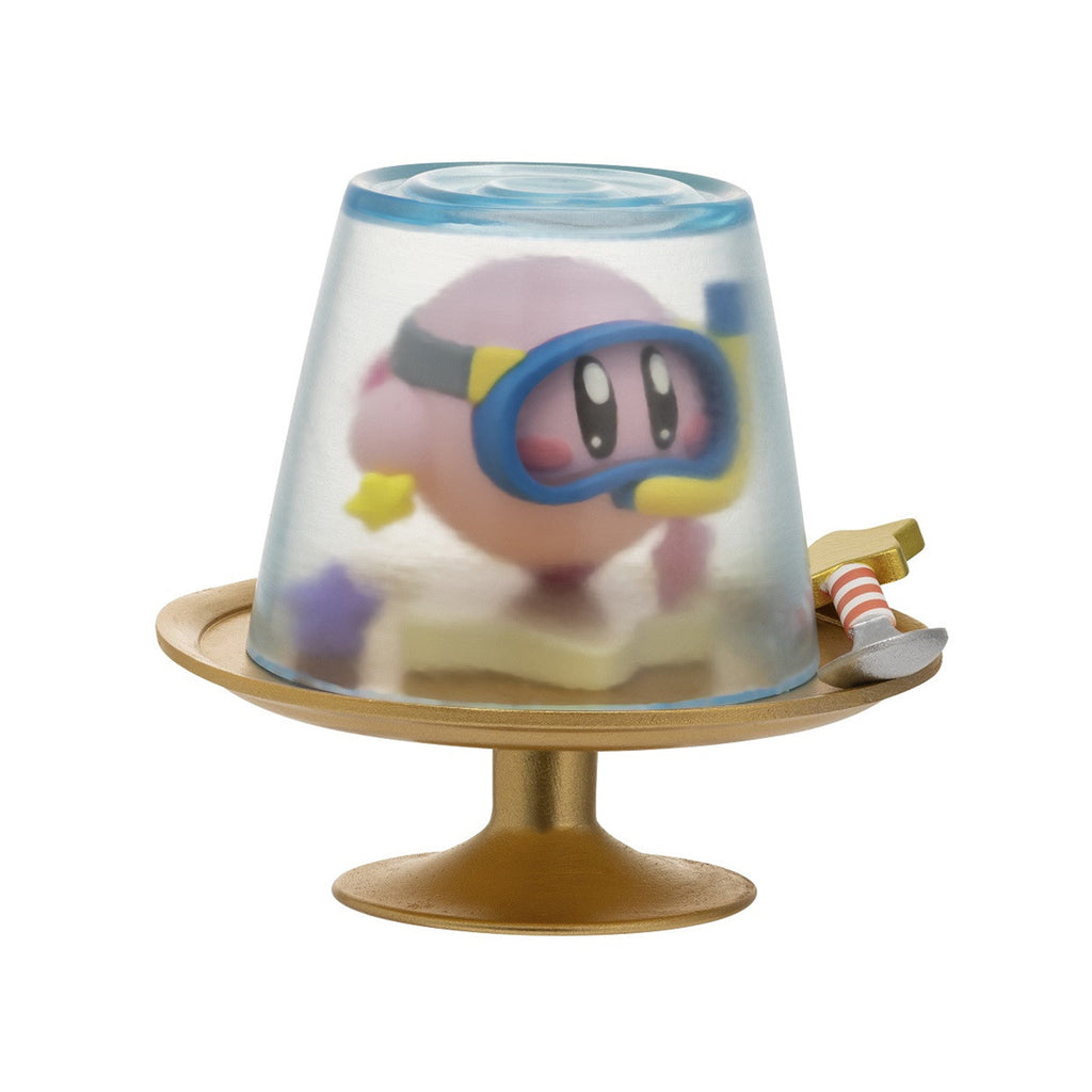 Banpresto Nintendo Paldolce Collection Scuba Kirby On Dish Mini Figure