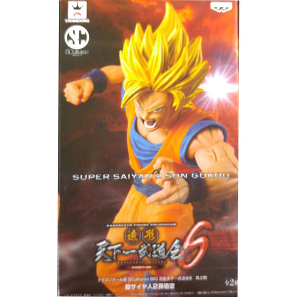 Figura Banpresto Dragon Ball Super Saiyan 2 Goku 6.7'' – SCultures Big Budoukai 6 Vol.2 - 4