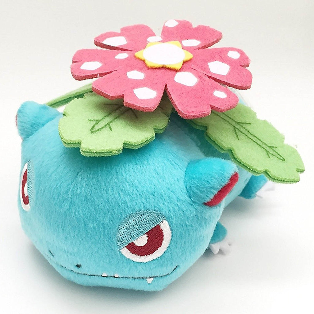 Banpresto Pokemon Venusaur Kuttari Laying 5 Inch Plush Figure