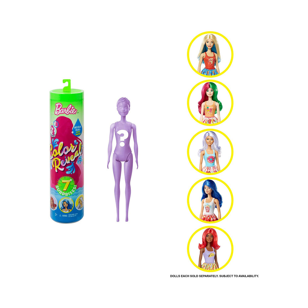 Barbie Color Reveal Doll Foodies Series Doll