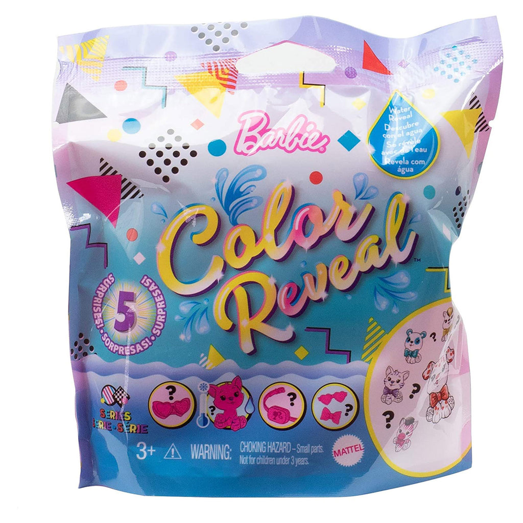 Barbie Color Reveal Pets Series Blind Bag Mini Figure