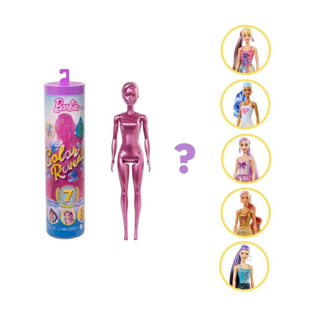 Barbie Color Reveal Shimmer Series Doll