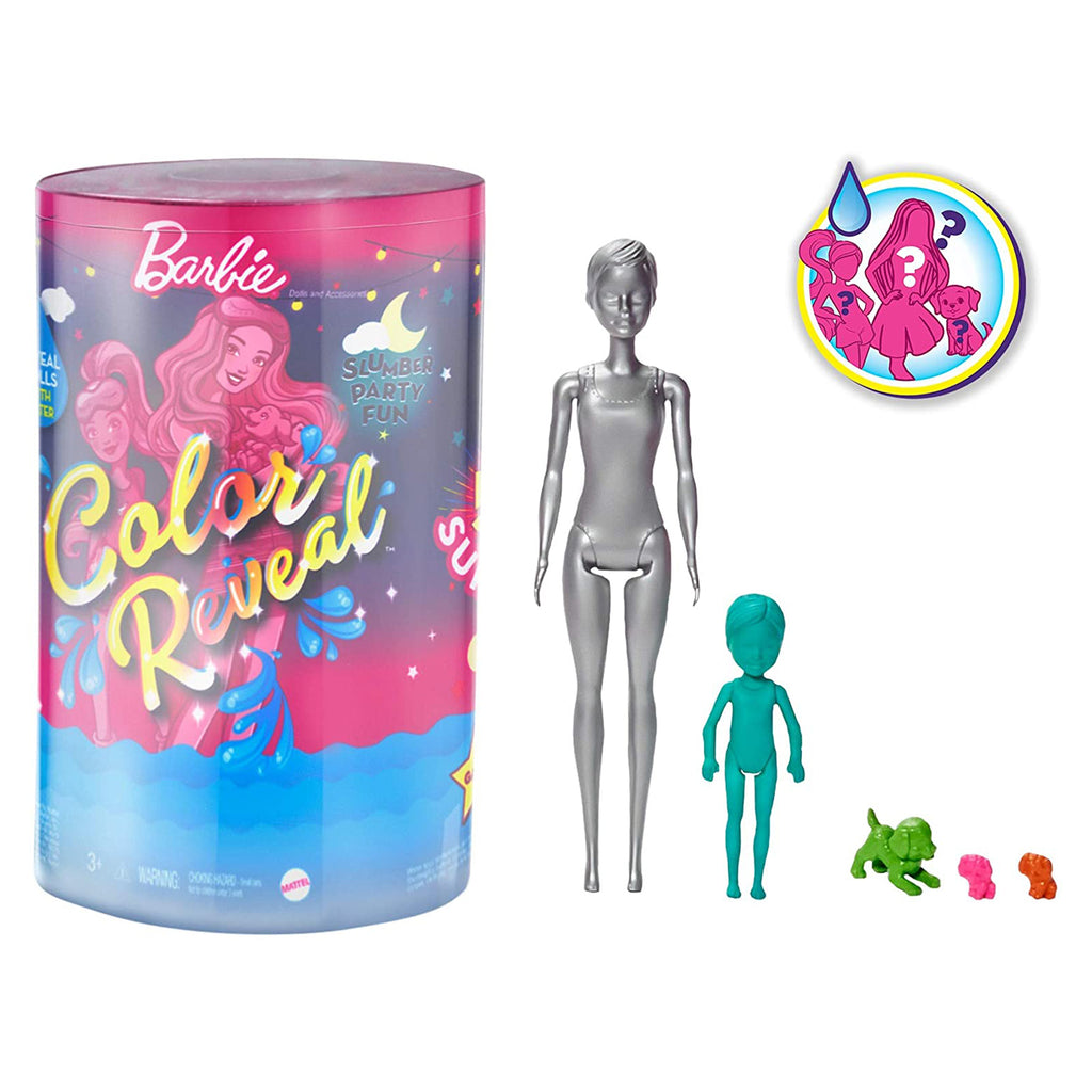 Barbie Color Reveal Slumber Party Set