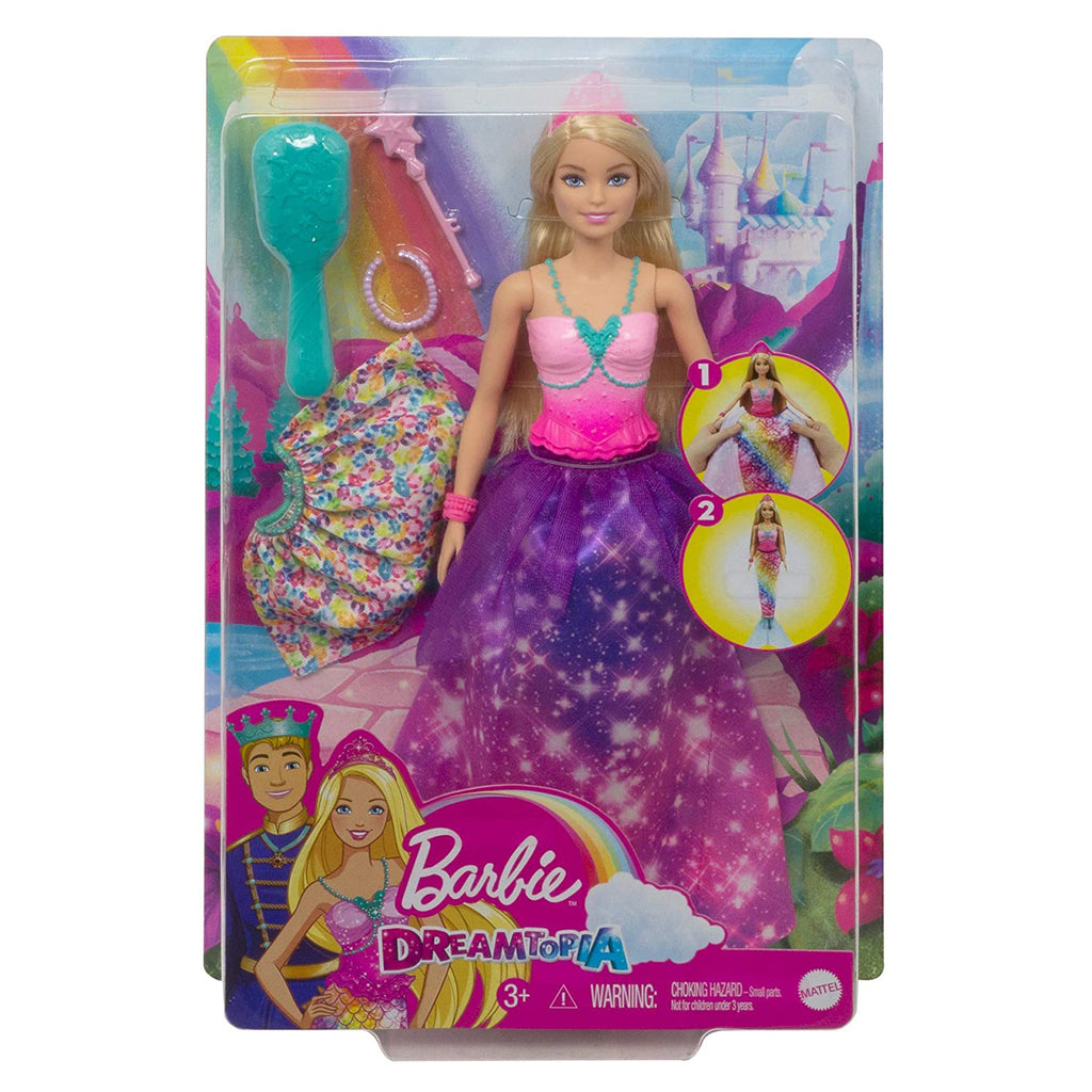 Barbie Dreamtopia 2 In 1 Blonde Doll Set