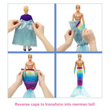 Barbie Dreamtopia 2 In 1 Prince Ken Doll Set - Radar Toys