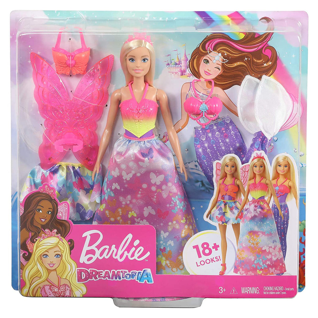 Barbie Dreamtopia Dress Up Fairy Mermaid Set
